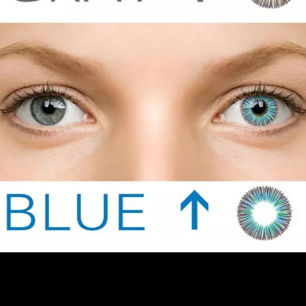 Blue/green cosplay eye color